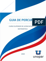 Guia de Percurso - Matematica - Unopar - 2020 PDF