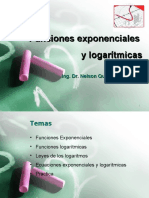 Funciones Exponenciales y Logaritmicas