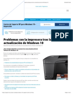 Resuelva Los Problemas de La Impresora HP y Los Problemas Después de Las Actualizaciones de Windows 10