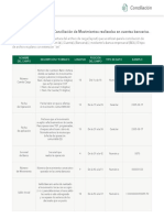 Layout - Conciliaciones Bancarias