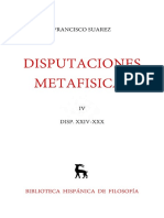 Suárez, Francisco. Disputaciones Metafísicas XXIV-XXX. Edición Bilingüe. Madrid Gredos, 1962. Vol. 4