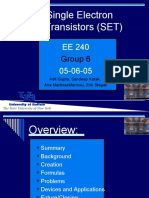 Single Electron Transistor