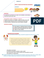 Ruta de Aprendizaje Semana 29 Día 1 - Personal Social