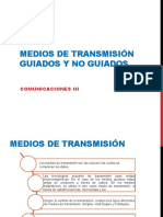 Medios Guiados y No Guiados