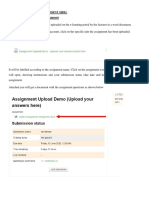 Moodle Access (Student Side) 1. How To Upload An Assignment