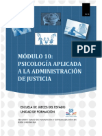 Psicología Aplicada en La Administración de Justicia PDF