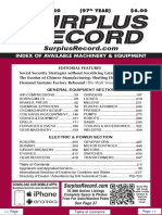 NOVEMBER 2020 Surplus Record Machinery & Equipment Directory