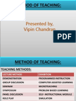 Method of Teaching