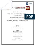 Práctica Caída de Presión en Lecho Empacado Eq2 PDF