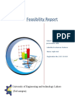 Feasibility Report: University of Engineering and Technology Lahore (FSD Campus)