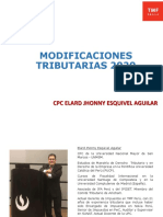 Modificaciones Tributarias 2020