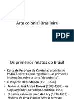 Arte Colonial Brasileira