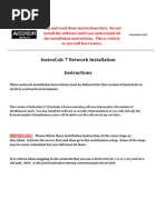 InstruCalc Network Install Instructions