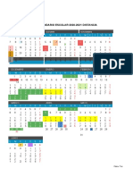 Calendario - Escolar - 2020 - 2021 DISTANCIA