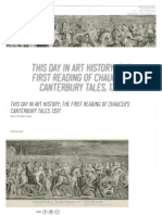 The First Reading of Chaucer's Canterbury Tales, 1397 PDF