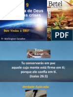 Lição 9 A Soberania de Deus em Meio As Crises