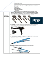 Materiales para Peinados PDF