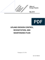 Upland Erosion Control, Revegetation, and Maintenance Plan: Office of Energy Projects