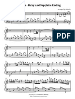 Pokemon Emerald Ending Sheet Music