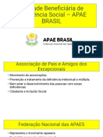 Entidade Beneficiária de Assistência Social - APAE