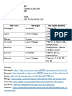 HELE 6 1st QTR PT (Example)