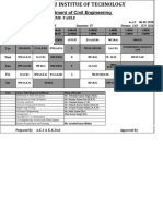 Time Table Mbit 2020 Civil