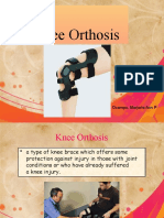 Knee Orthosis: Ocampo, Marjorie Ann P