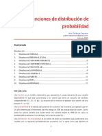 Distribuciones de Probabilidad