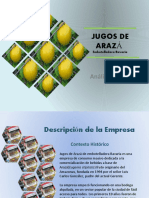 Jugos de Arazá