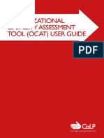 Organizational Capacity Assessment Tool (Ocat) User Guide: The Cash Learning Partnership