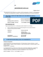 BUTANE Safety Data Sheet - V6