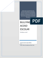 Ensayo de Bullying o Abuso Escolar Fer