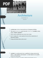 Architecture: Presented By: Group 4