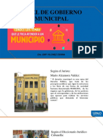 Nivel de Gobierno Municipal - Origen de La Institución Municipal. - La Administración