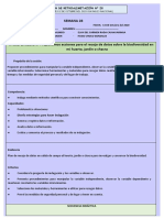 Semana 28 Proponemos Acciones para El Recojo de Datos Sobre La Biodiversidad en Mi Huerto, Jardín o Chacra