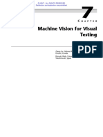 Machine Vision For Visual Testing