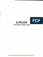 Singer 107G201, G203, G253 PDF