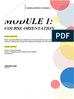 Module 1 Study Notebook