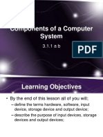 Components of A Computer System