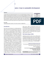 Polyhydroxyalkanoates: A Way To Sustainable Development of Bioplastics