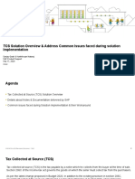 TCS Overview Solution Implementation Queries