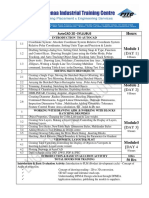 Autocad Daywise - Syllabus