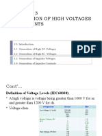 Generation of High Voltages & Currents