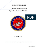 History of The U.S. Marine Corps in WWII Vol II - Isolation On Rabaul