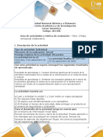 Guía de Actividades y Rúbrica de Evaluación - Paso 2-Mapa Conceptual Individual