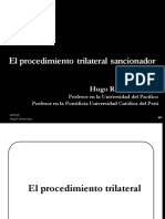 El Procedimiento Trilateral Sancionador