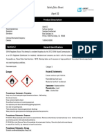 Section 1 Product Description: Safety Data Sheet Alpet D2