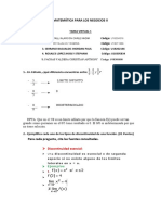 Matemática para Los Negocios Ii