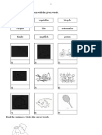 Section A Look at The Pictures. Label Them With The Given Words
