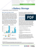 Grid Scale Battery Storage